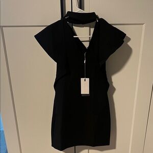 Endless Rose Black Mini Dress